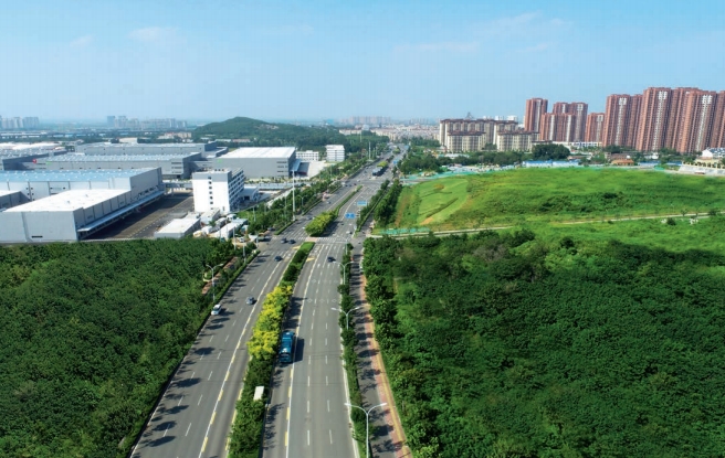 濟南市鳳岐路道路建設工程，南起經十東路，北至飛躍大道，