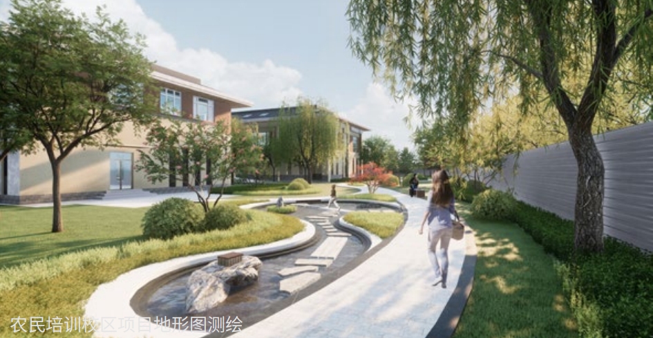 農民培訓校區(qū)項目地形圖測繪
