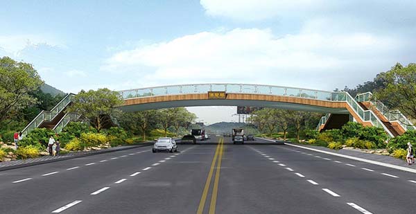 千佛山風景名勝區(qū)保護建設工程—千佛山南門過街天橋工程